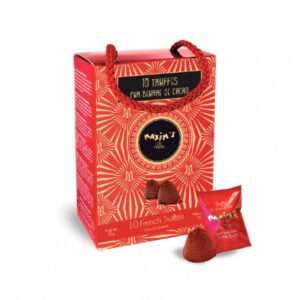 Caja de 10 trufas de manteca de cacao pura