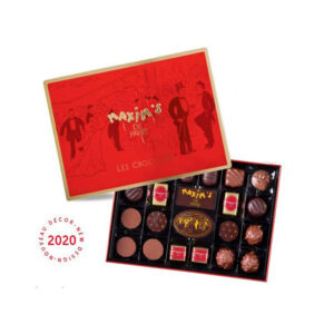 Surtido de 22 Chocolates negros y con leche (caja de hierro)